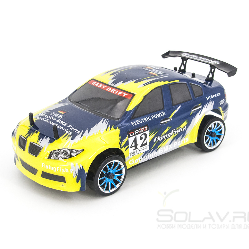 Радиоуправляемая машина для дрифта HSP FlyingFish2 BMW Drift Car 4WD 1:16  2.4G - 94163-16303 купить в Волгограде по низкой цене в интернет-магазине  Solav